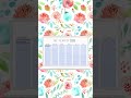 Year at a Glance Template PRINTABLE #diy #journalwithme #journalwithmrsneat