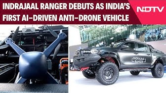 Thumbnail for Indrajaal Ranger Debuts as India’s First AI-Driven Anti-Drone Patrol Vehicle