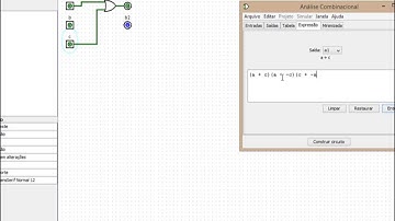 analise Combinacional por expressão