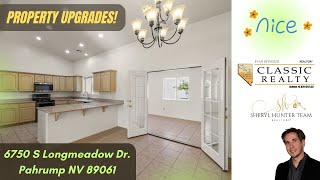 WOW! PROPERTY UPRGRADES! 6750 S Longmeadow Dr., Pahrump NV 89061