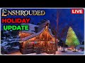 Enshrouded: NEW Patch! - Decorating my Cozy Winter Cabin