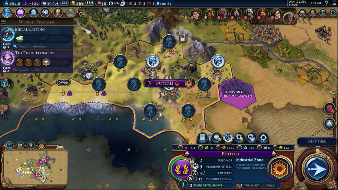 Cùng chơi Civilization 6 - Rome [ part 6] - Khám phá thế giới - YouTube
