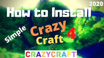 How to get Crazy Craft 4.0 in 2020 (Simple)