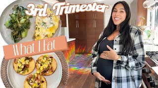 What I Eat in 24 Hours | 3rd Trimester