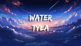 Tyla - Water (lyrics video)