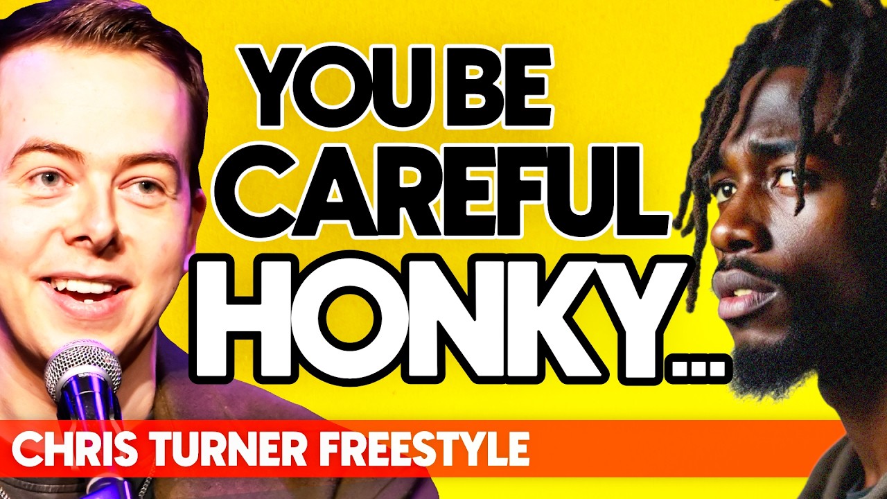 Black Guy shows up when White Rapper Freestyles... | Chris Turner's Freestyle Raps