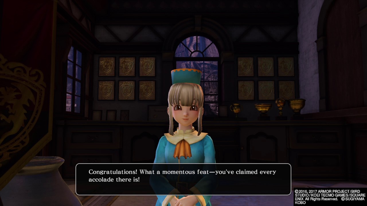 Dragon Quest 11 Platinum Trophy