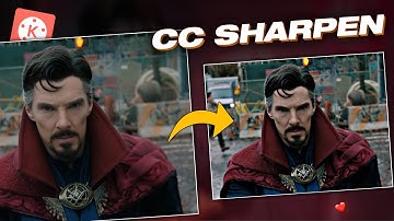 CC Sharpen Tutorial - kinemaster | HDR CC Sharpen like ae in Android