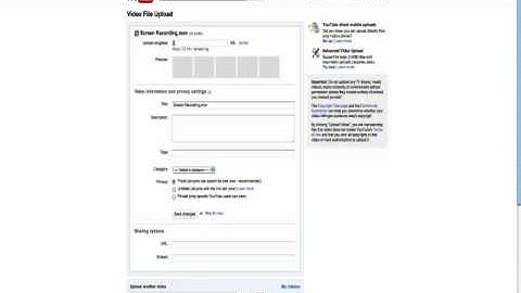 using safari and voice over to demonstrate how to upload videos to youtube on the mac