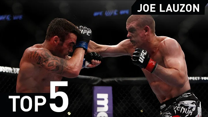 Joe Lauzon MMA Jiu jitsu Top 5 UFC fight highlight...