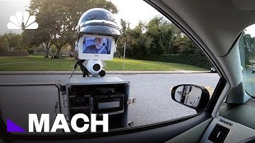 This Robot Aims To Make Traffic Stops Safer For Everyone | Mach | NBC News