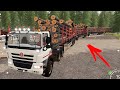 ОГРОМНЫЙ ЛЕСНОЙ АВТОПОЕЗД ! ТАТРА ТЯНЕТ 150 ТОНН - FARMING SIMULATOR 2019