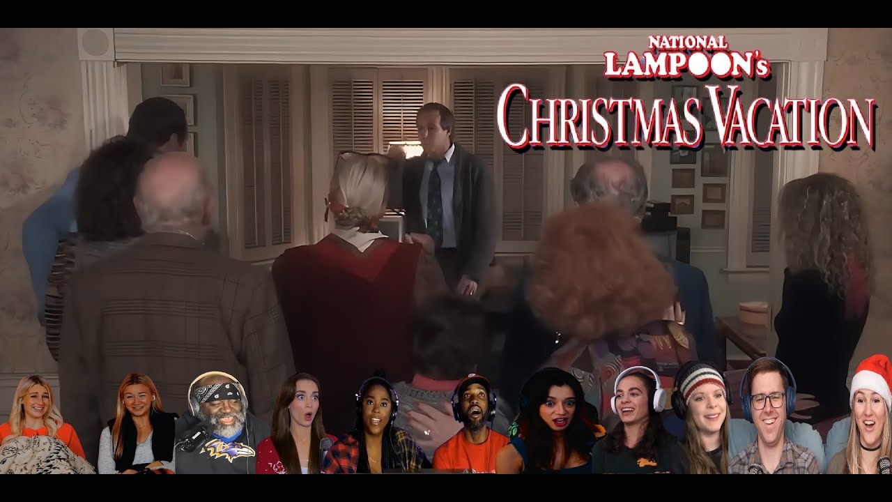Top 9 YouTube Reactors LOVE National Lampoons Christmas Vacation (1989) | Clarks Rant Compilation!