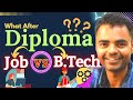 What After Diploma 2023- Private Job, B.Tech Through LEET, Govt Job Preparation Future Scope Hindi