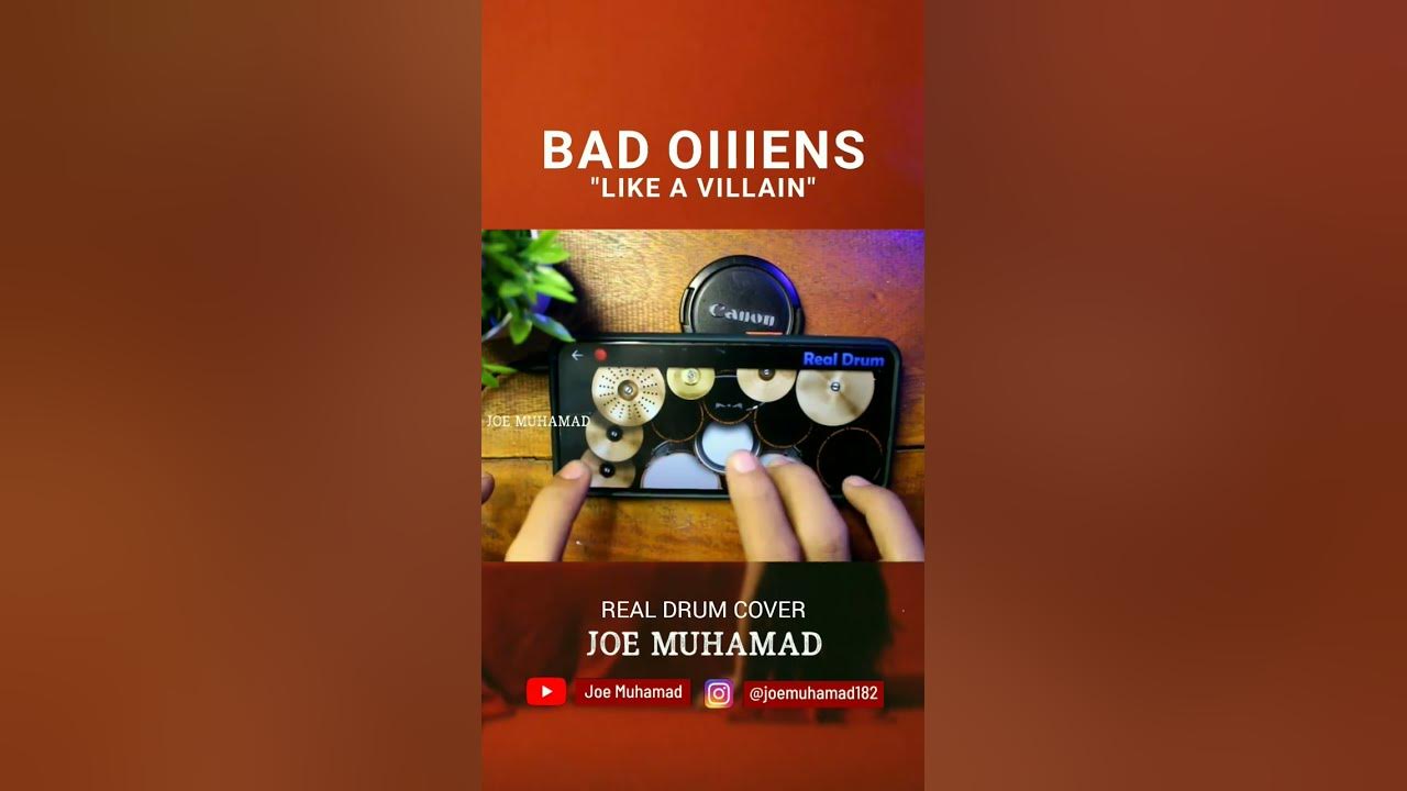 BAD OMENS - Like A Villain | Reff Real Drum BAD OMENS - Like A Villain | Reff Real Drum