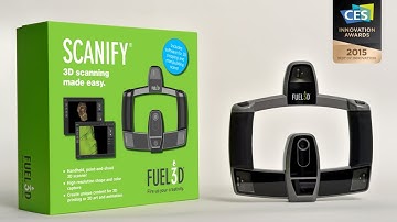 3D Scanning with the Fuel3D Scanify