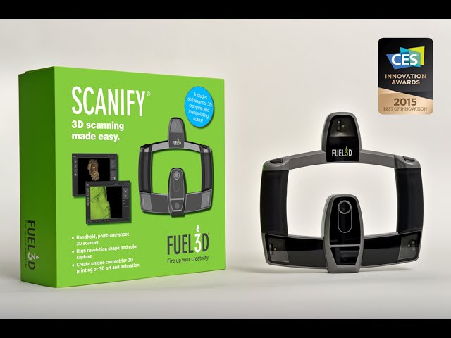3D Scanning with the Fuel3D Scanify - YouTube
