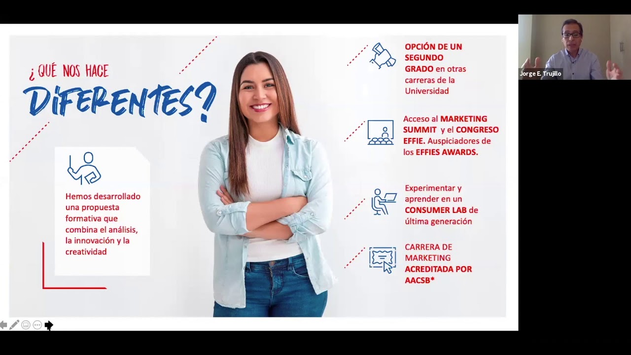 Charla virtual de la carrera de Marketing - YouTube