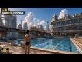 存在しないのに懐かしい、昭和レトロな空中都市の日常 第四章｜AI架空都市【60fps】