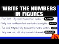 Class 6 Maths | Write the Numbers In Figures Easily! | Chapter 1 Exercise 1.3 Q3 in Telugu