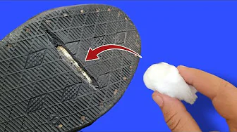 Don't throw away your old shoes - fix them in 5 minutes!