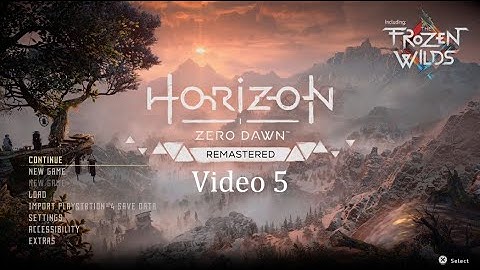 Horizon Zero Dawn Remastered Gameplay - 5 (No Commentary)
