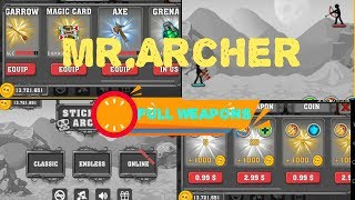 MR.ARCHER -king stickman/same as MR.BOW /latest game
