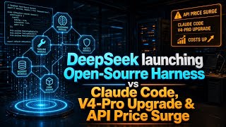 DeepSeek launching Open-Source Harness vs Claude Code, V4-Pro Upgrade & API Price Surge.