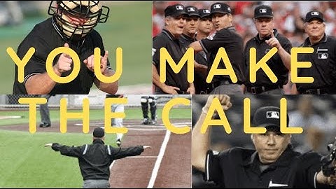 You make the Call !    |  So you wanna be an Umpire one day?