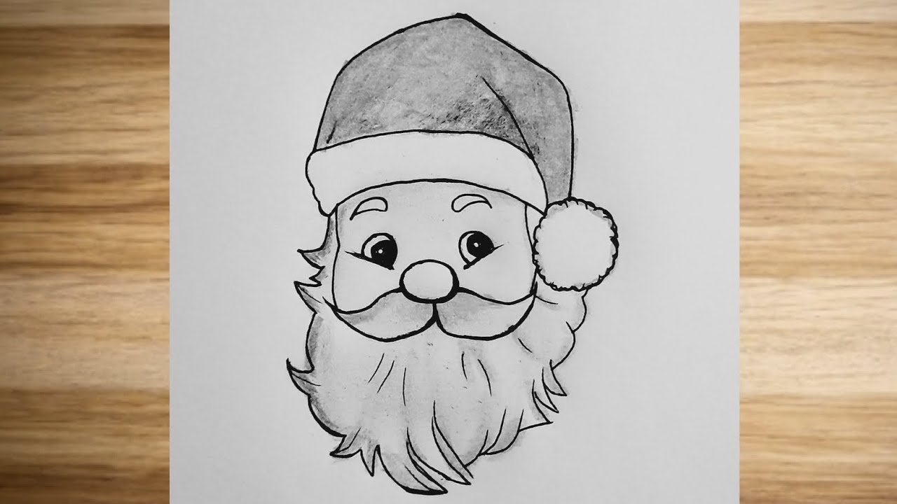 Научитесь рисовать Санта-Клауса (праздничный выпуск) | Идеи для рождественских рисунков | Как я р...