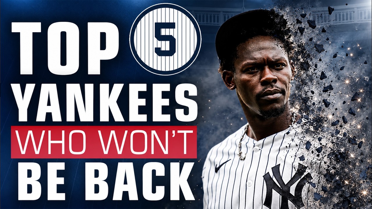 Top 5 Yankees Who WON'T Be Back in '27