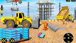 City construction simulator snow Excavator games Android iOS Gamesplays screenshot 3