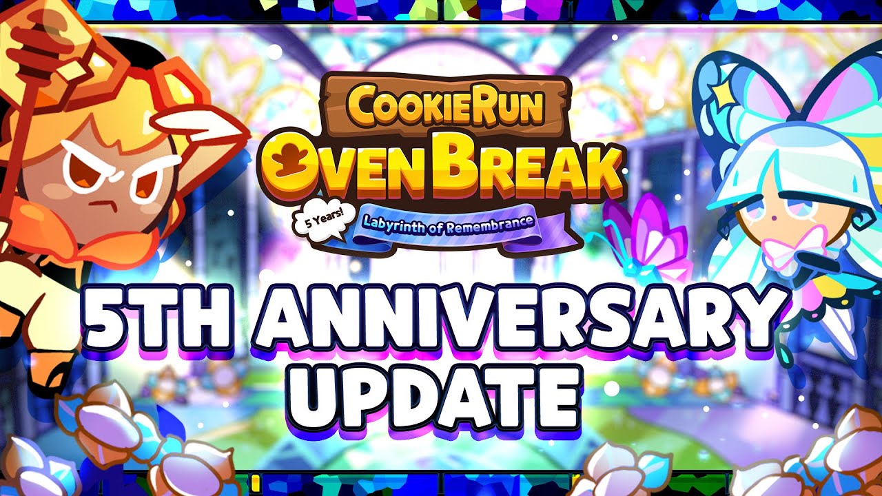 Cookie Run: OvenBreak 5th Anniversary Update Trailer