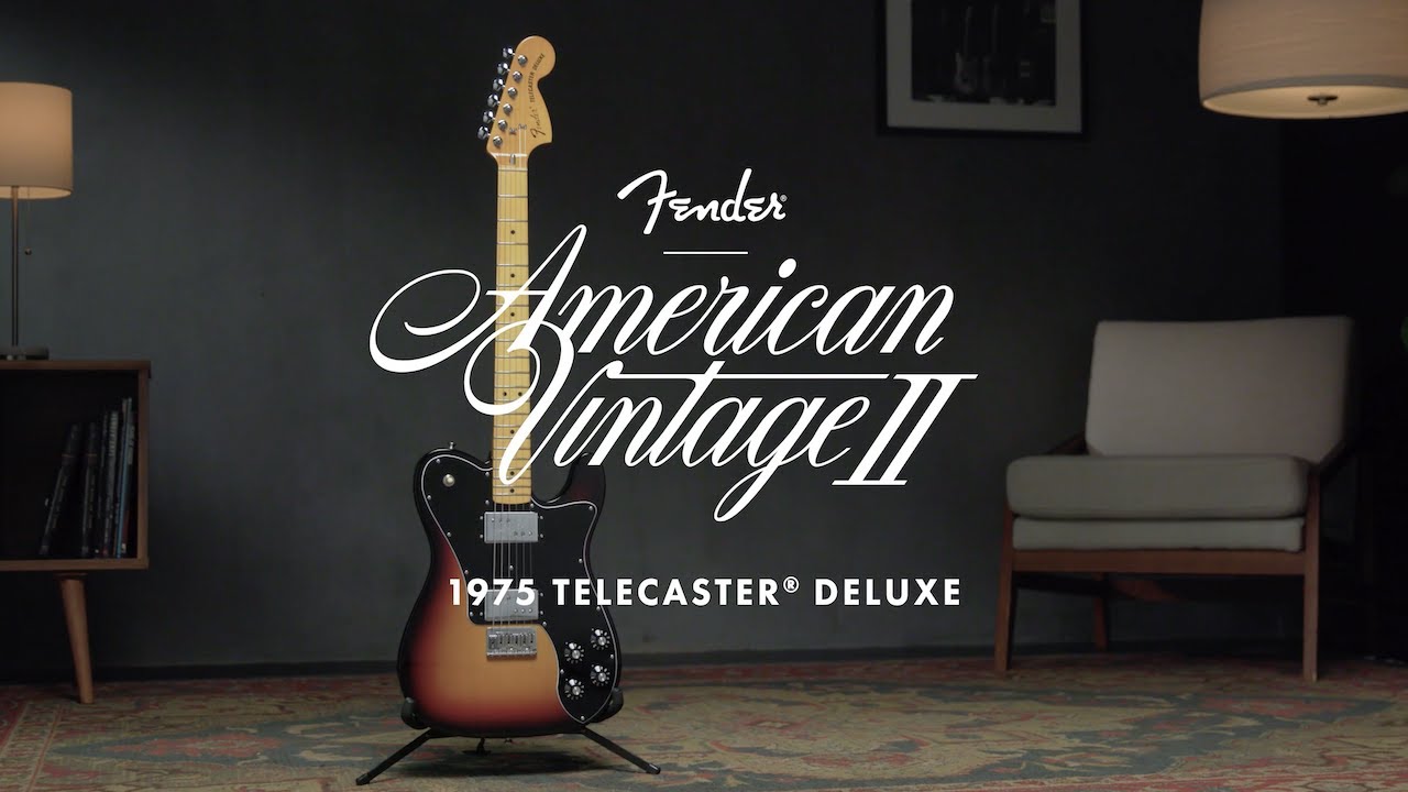 Exploring the American Vintage II 1975 Telecaster Deluxe | American Vintage  II | Fender