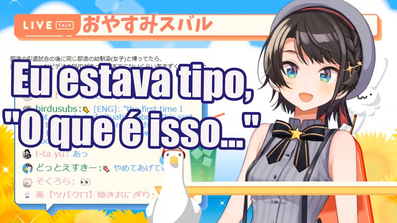 [Oozora Subaru] Já encontrou revista +18 em casa | Legendado PT/BR