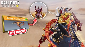 Legendary fennec scintillant scales is back 🔥 | best fennec gunsmith codm | Dragons scales draw codm