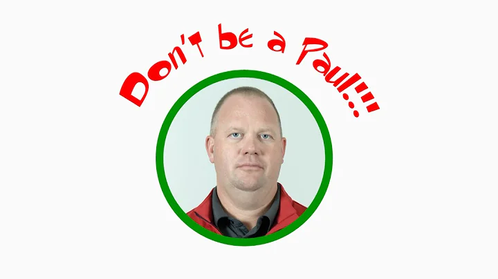 Don't be a Paul--Phishing