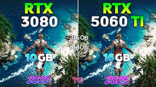 RTX 3080 vs RTX 5060 Ti - Test in 10 Games | 1440p & 4K screenshot 1