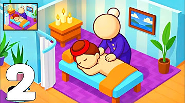 My Spa Resort - Gameplay Walkthrough Part 2 - Build The Best Resort Spa (Android, iOS)