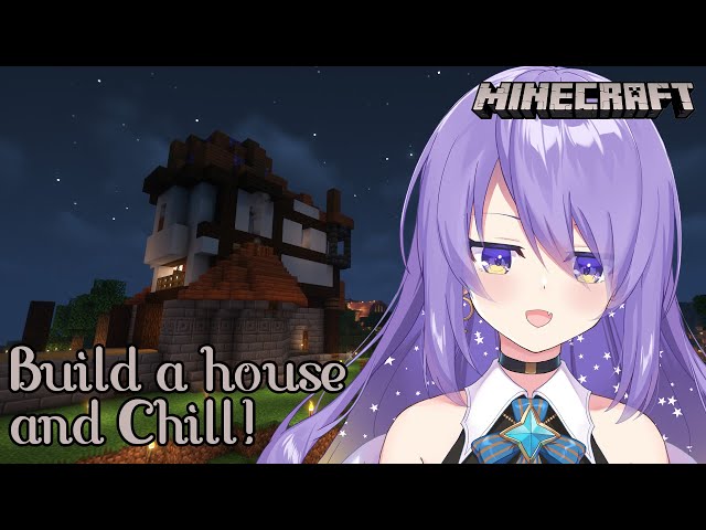 【Minecraft】continue build my house and chilling!【#MoonArchitect】のサムネイル