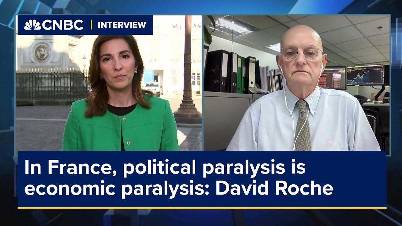 In France, political paralysis is economic paralysis: David Roche - YouTube