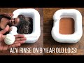 ACV Rinse on 9 Year Old Locs using Loc Bombs! *shocking results* | Temp Cori