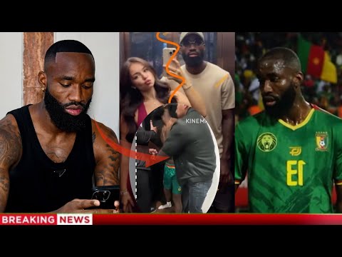 Breaking news:Cameroonian  football  player Moumi Ngamaleu caught cheating  Girl friend cries