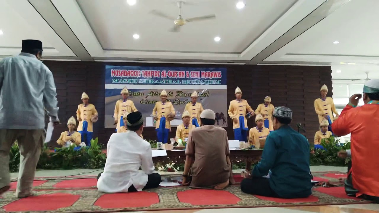 Marawis Nurusshibyan @Masjid Sirothol mustaqim TANGERANG