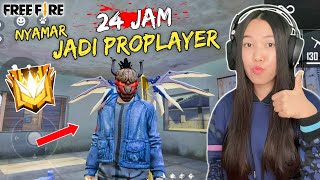 24 JAM NYAMAR JADI PRO PLAYER‼️ MUSUH PADA LARI - FREE FIRE INDONESIA