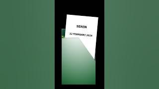 Senin, 12 Februari 2024 #hari #date