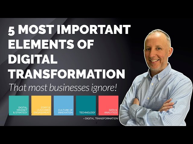 5 Most Important Elements of Digital Transformation class=