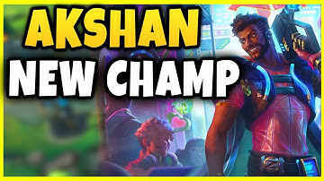Akshan: the Rogue Sentinel First Look! WTF is Riot Thinking...