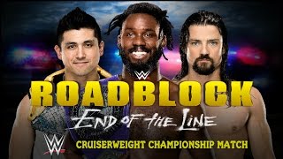 WWE Roadblock: End of the Line 2016: TJ Perkins vs. Rich Swann vs. Brian Kendrick
