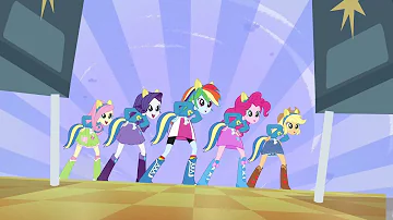 Blind Reaction Equestria Girls Cafeteria Song Official Electro House Remix